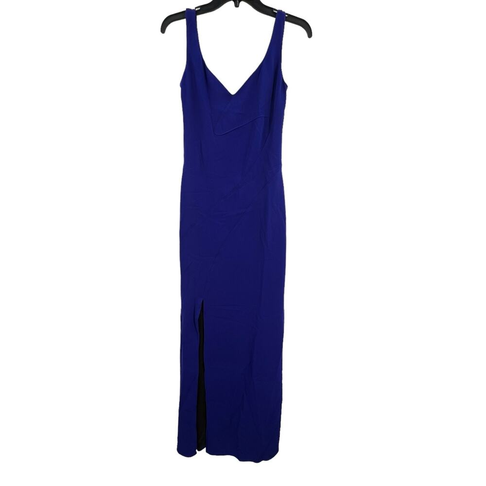 Parker Black Label Blue Long‎ Sleeveless Dress Size Small (estimated) New